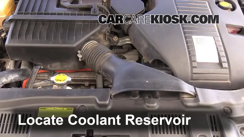 2009 Toyota Highlander Hybrid Limited 3.3L V6 Coolant (Antifreeze)